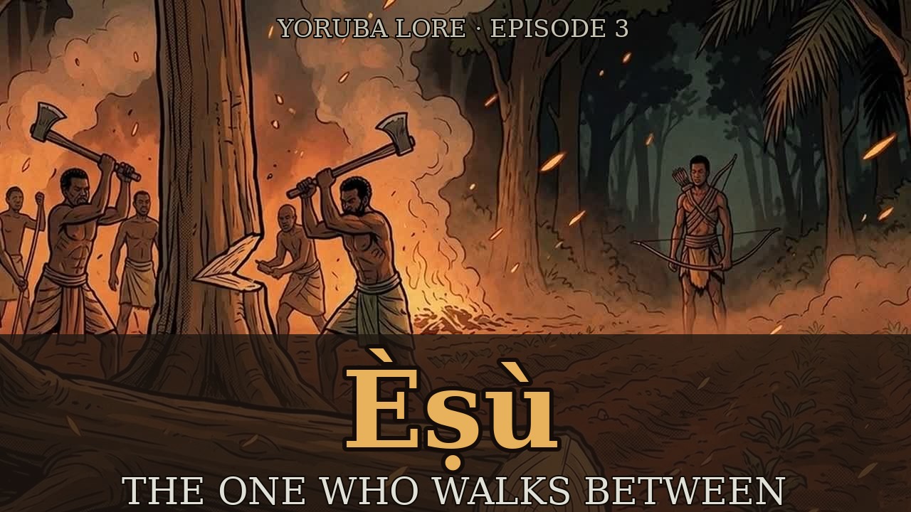 Èṣù — the one who walks between